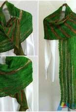 Kupferland Shawl by Carmen Fochler-German-Free