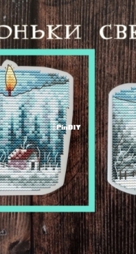 Winter-1 Candle Ornament by Elena Vyazgina