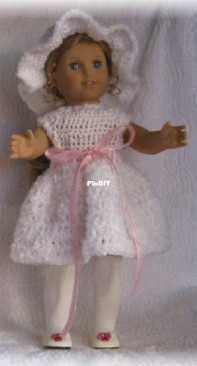 Patterns by Jeannine - Jeannine M. Holper - AG62 Dress with Spring Hat