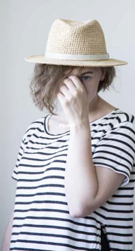 Grishina Valentina - Гришина Валентина - Hat Fedora - шляпа Федора - Russian