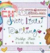 Dimensions - Baby Hugs 73511 Darling Baby Birth Record