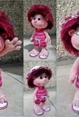 Summer Hat Elf Doll