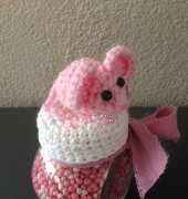 my work little mouse jar