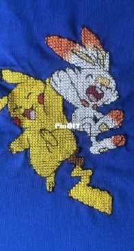 Pokeman Cross Stitch- Maria Diaz - David and Charles