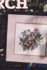 Parula Warblers from Leisure Arts 3038 Favorite Perch