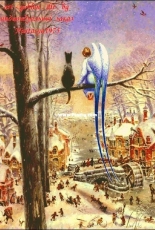 Art-goblen - Cat on the tree (Macska a fán)