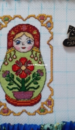 Lakeside Needlecraft Matroyska Doll SAL Part 1