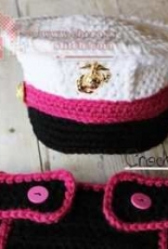 Marine Corps Cover hat and pants set