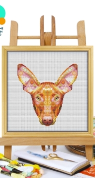 Awesome Pattern Studio - CS2307 - Mandala Pharaoh Hound XSD