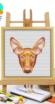 Awesome Pattern Studio - CS2307 - Mandala Pharaoh Hound XSD
