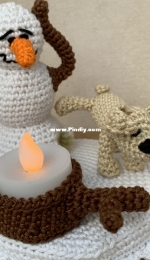 Tea light holder