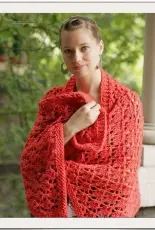 High Fructose Shawl by Jocelyn Tunney