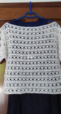 Crocheted top