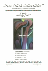 Cross Stitch Collectibles OK-30 - OKeeffe - Jack in the Pulpit V