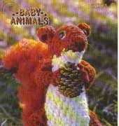 Annies Attic 87B74 - Barbara Anderson - Baby Animals Red Squirrel