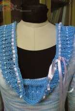Machine Knitting - Lindo Style Rainbow Sweater - English
