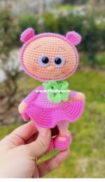 Havva Designs - Havva Unlu - Mini Bonnie with pig Costume - Mini Bonnie Domuzcuk Kostümlü - Turkish
