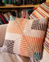 Chapter cushion by Lily Kate France - English