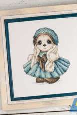 Portrait in Blue by Svetlana Sichkar from All About Needlework May 2017