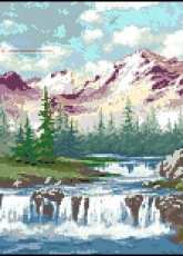 Zolotoe Runo VM-012  Mountain landscape xsd + pcs