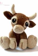Patchwork Moose - Kate E Hancock - Clementine the Cow