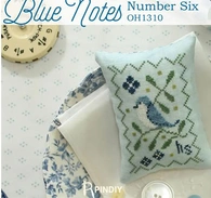 BLUE NOTE N° 6 OH 1310 OCTOBER HOUSE FIBER ARTS