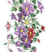 Eva Rosenstand 23-220 Clematis table runner