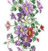 Eva Rosenstand 23-220 Clematis table runner