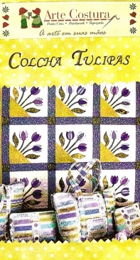 Arte Costura - Colcha Tulipas - Portuguese