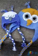 Lil Hoot Hats  - Henrieke Ruane -  Lil Hoot Earflap Hat