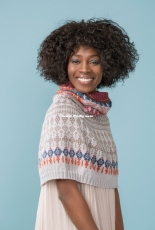 Dale Gull 338-08 BETHIA PONCHO by Bente Presterud Røvik – Norwegian – free
