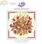 Needlepoise  FQ03 Floral Quartet - Autumn