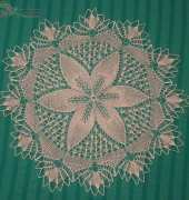 knitted doilies - my work