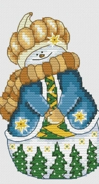 Snowman Tykovkin by ludmoin / Людмила Ойнонен