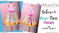 Ellie and Mac - Believe in Magic Dress - Sizes 6 Months - 12 Years