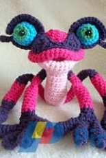 A Moore Eh Crochet - Michelle Moore - Pink Poisonous Dart Frog