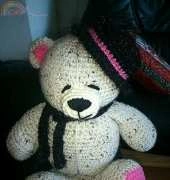 completed, forever friends bear with hat