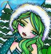 HAED HAEHAND 1107 QS Winter Green Wishes by Hannah Disney