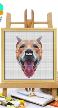 Awesome Pattern Studio - CS3112 - Mandala Carolina Dog XSD