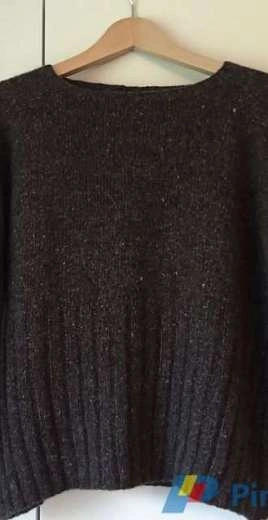 Grey Morlaix Pullover by Regina Moessmer  FREE