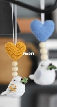 Lilleliis - Mari-Liis Lille - Amigurumi Peace Dove - Chinese - Translated