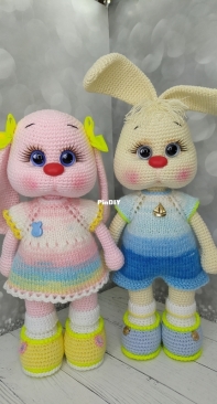 Mama zayiki - Nadezhda Lysova - Bunny Button - Зайка Кнопочка - Russian