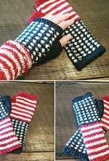 Made in America Mitts by Melissa Kemmerer