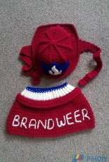 Firefighter Helmet and Cowl