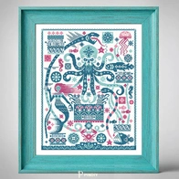 JoyfulLoop - Marine Cryptids Cross Stitch Pattern: ...