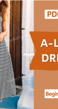 IndiePattern - Marina - A-Line Dress - One Size Fits All - AIPattern