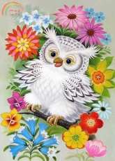 Tilton Crafts 001-KC - Owl (Chin) by Shelley Lee