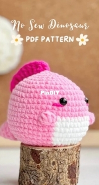 Kein Maker - Kein T. - No Sew Dinosaur 1