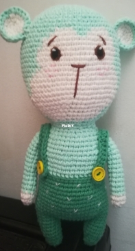 Aquariwool Pattern - Monkey Amigurumi