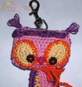 baby owl ornament of vendulka patterns